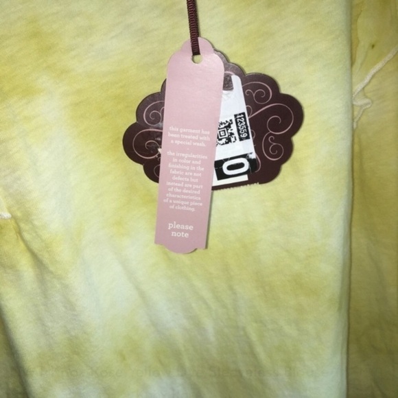 NWT Knox Rose Yellow Dye Sleeveless Blouse - Picture 5 of 5